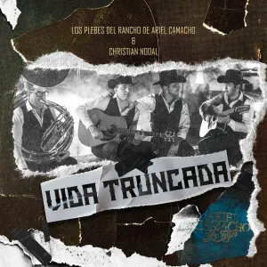 Pochette de Vida truncada de Christian Nodal