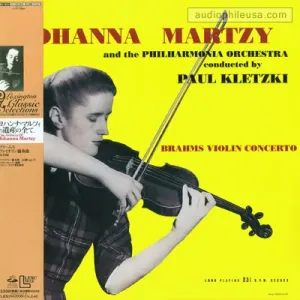 Pochette de Violin Concerto de Philharmonia Orchestra - Johannes Brahms - Paul Kletzki