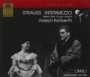 Pochette de Intermezzo de Dietrich Fischer‐Dieskau - Wolfgang Sawallisch - Richard Strauss - Symphonieorchester des Bayerischen Rundfunks - Lucia Popp - Kurt Moll - Adolf Dallapozza
