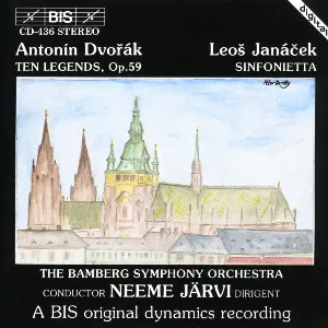 Pochette Dvořák: Ten Legends, op. 59 / Janáček: Sinfonietta
