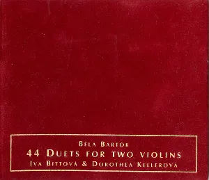 Pochette 44 Duets for Two Violins