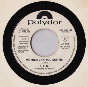 Pochette de Mother Can You See Me / Nobody Wants You de BZN