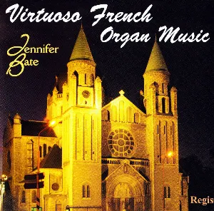 Pochette de Virtuoso French Organ Music de Jennifer Bate