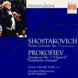 Pochette Shostakovich: Violin Concerto no. 1 / Prokofiev: Symphony no. 1 