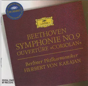 Pochette Symphonie no. 9 / Ouvertüre »Coriolan«