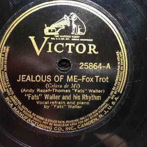 Pochette de Jealous of Me / How Can I? de Fats Waller and His Rhythm