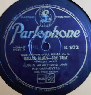 Pochette de Dallas Blues / Put and Take de Louis Armstrong & His Orchestra
