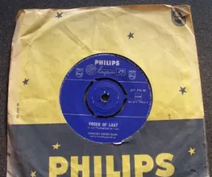 Pochette de Vroeg of laat / Ik ga pappie tegemoet de Zangeres Zonder Naam
