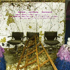 Pochette de “Caught in the dilemma of being made to choose” This makes the modesty which should never been closed off itself Continue to ask itself: “Ready or not?” de Keiji Haino - Jim O’Rourke - Oren Ambarchi