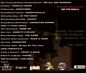 Pochette de Soul Assassins Mixtape, Vol. One de DJ Muggs