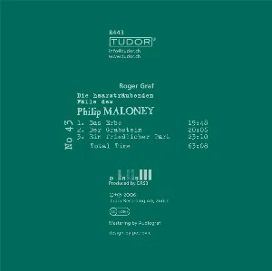 Pochette de Die haarsträubenden Fälle des Philip Maloney, N° 43 de Roger Graf
