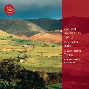 Pochette de Appalachian Spring / Billy the Kid / Rodeo de Aaron Copland - San Francisco Symphony - Michael Tilson Thomas
