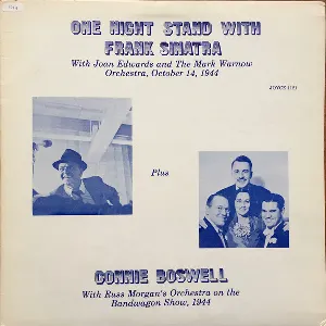 Pochette One Night Stand With Frank Sinatra Plus Connie Boswell