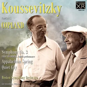 Pochette de Koussevitzky Conducts Copland de Boston Symphony Orchestra - Serge Koussevitsky