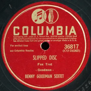 Pochette de Slipped Disc / Oomph Fah Fah de The Benny Goodman Sextet