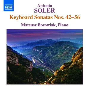 Pochette de Keyboard Sonatas nos. 42-56 de Padre Antonio Soler