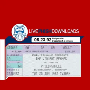 Pochette de 1992-06-23: Philipshalle, Dusseldorf, DE de Phish