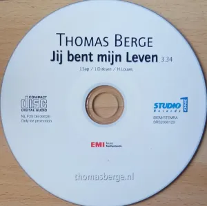 Pochette de Jij bent mijn leven de Thomas Berge