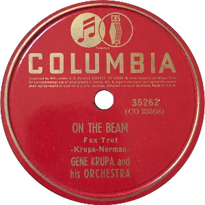 Pochette de On the Beam / Hodge Podge de Gene Krupa and His Orchestra