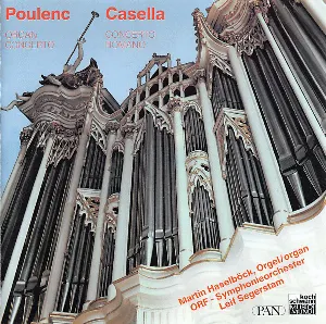 Pochette Poulenc: Organ Concerto / Casella: Concerto Romano