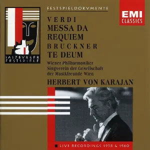 Pochette Verdi: Messa da Requiem / Bruckner: Te Deum