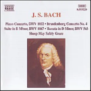 Pochette Famous Works: Piano Concerto, BWV 1052 / Brandenburg Concerto No. 4 / Suite in B minor, BWV 1067 / Toccata in D minor, BWV 565 / Sheep May Safely Graze
