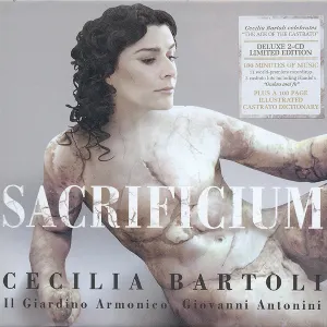 Pochette de Sacrificium de Cecilia Bartoli - Il Giardino Armonico - Giovanni Antonini