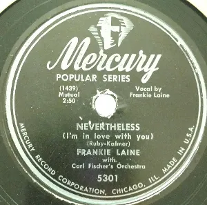 Pochette de Nevertheless / Be Bop Spoken Here de Frankie Laine