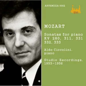 Pochette de Mozart: Piano Sonatas, K. 280, 311, 331-333 de Aldo Ciccolini