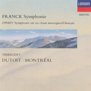 Pochette Franck: Symphonie / D'Indy: Symphonie sur un chant montagnard français