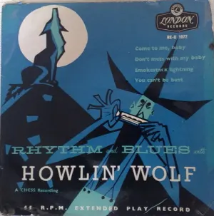 Pochette Rhythm and Blues With Howlin' Wolf