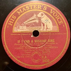 Pochette de If I Had a Wishing Ring / Where Did You Learn to Love de Tommy Dorsey and His Orchestra