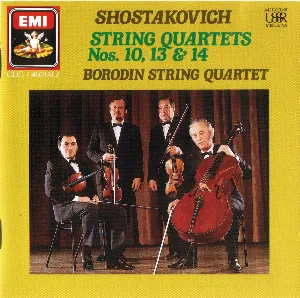 Pochette String Quartets nos. 10, 13 & 14