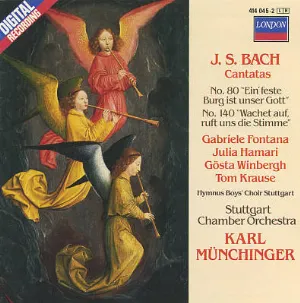 Pochette Cantata, BWV 80 “Ein’ feste Burg ist unser Gott” / Cantata, BWV 140 “Wachet auf, ruft uns die Stimme”