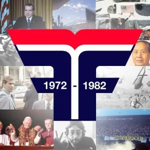 Pochette de Flight Facilities Decade Mix 1972-1982 de Flight Facilities