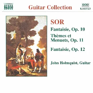 Pochette de Fantaisie, op. 10 / Thèmes et Menuets, op. 11 / Fantaisie, op. 12 de Fernando Sor