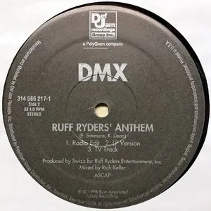 Pochette de Ruff Ryders' Anthem de DMX