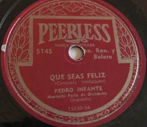 Pochette de Que seas feliz / Pisa-pétalos de Pedro Infante