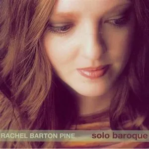 Pochette de Solo Baroque de Rachel Barton Pine