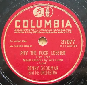Pochette de Pity the Poor Lobster / Love Doesn't Grow on Trees de Benny Goodman and His Orchestra
