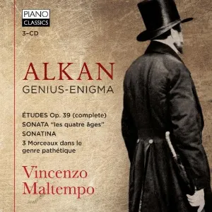 Pochette de Genius-Enigma de Charles-Valentin Alkan - Vincenzo Maltempo