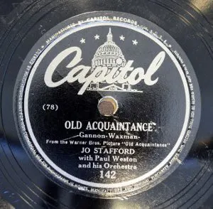 Pochette Old Aquaintance / How Sweet You Are