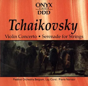Pochette Tchaikovsky: Violin concerto / Serenade for strings