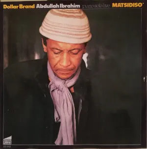 Pochette de Matsidiso: Piano Solo Live de Abdullah Ibrahim
