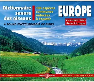 Pochette de Dictionnaire sonore des oiseaux : Europe / A Sound Encyclopedia of Birds de Jean C. Roché