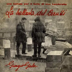 Pochette de La ballata del Cerutti / Suono di corda spezzata de Giorgio Gaber