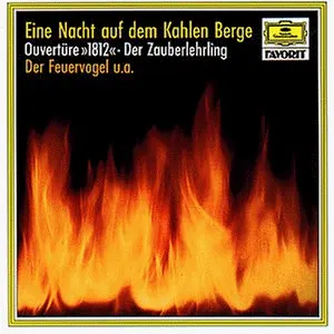 Pochette Eine Nacht auf dem kahlen Berge / Ouvertüre »1812« / Der Zauberlehrling / Der Feuervogel u.a.