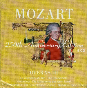 Pochette 250th Anniversary Edition: Operas III: La clemenza di Tito / Die Zauberflöte / Idomeneo / Die Entführung aus dem Serail