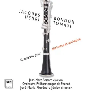 Pochette de Concertos pour clarinette et orchestre de Filharmonia Poznańska - Henri Tomasi