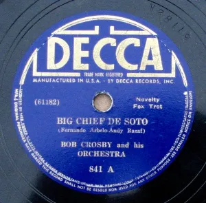 Pochette de Cross Patch / Big Chief de Soto de Bob Crosby and His Orchestra